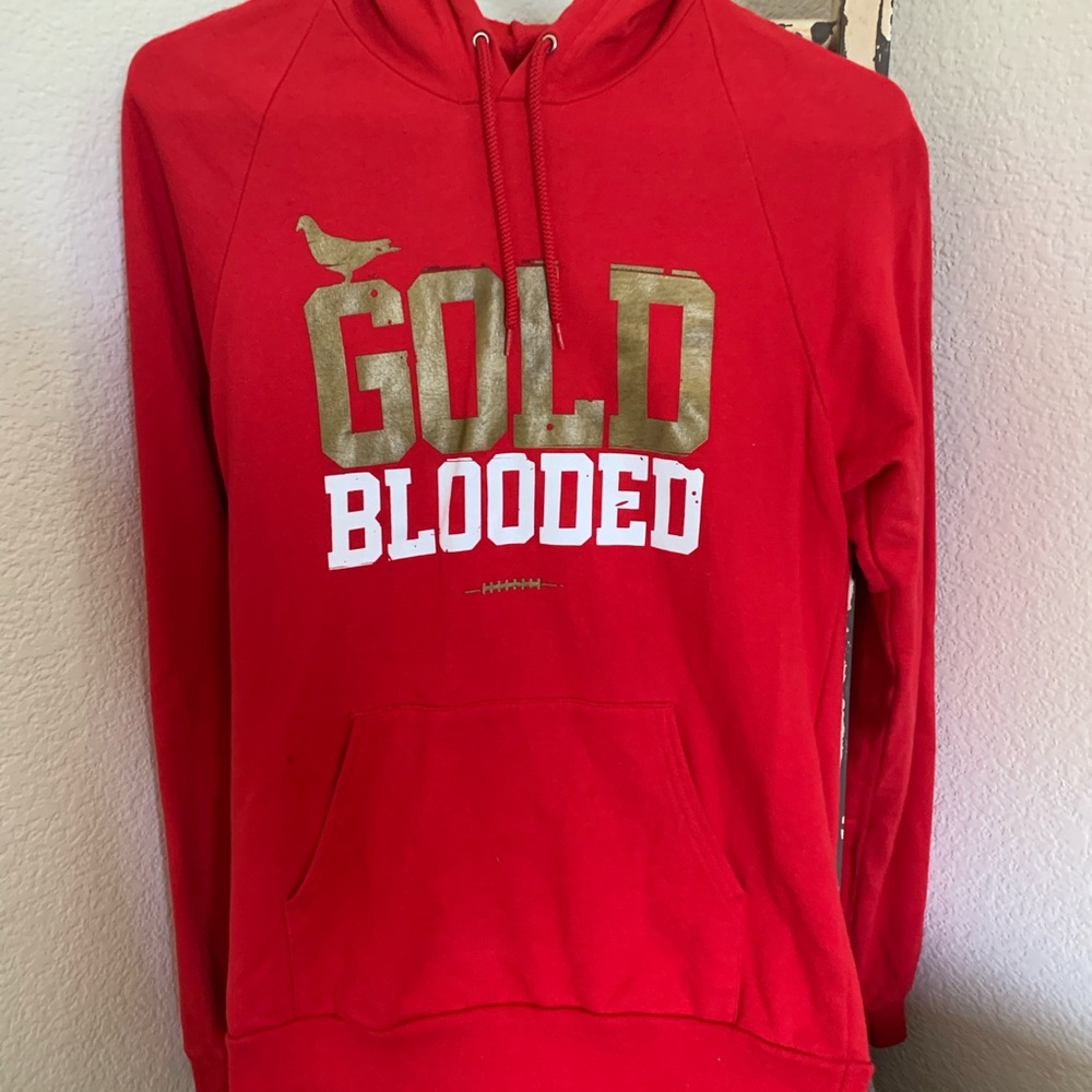Adapt Gold Blooded 49er hoodie